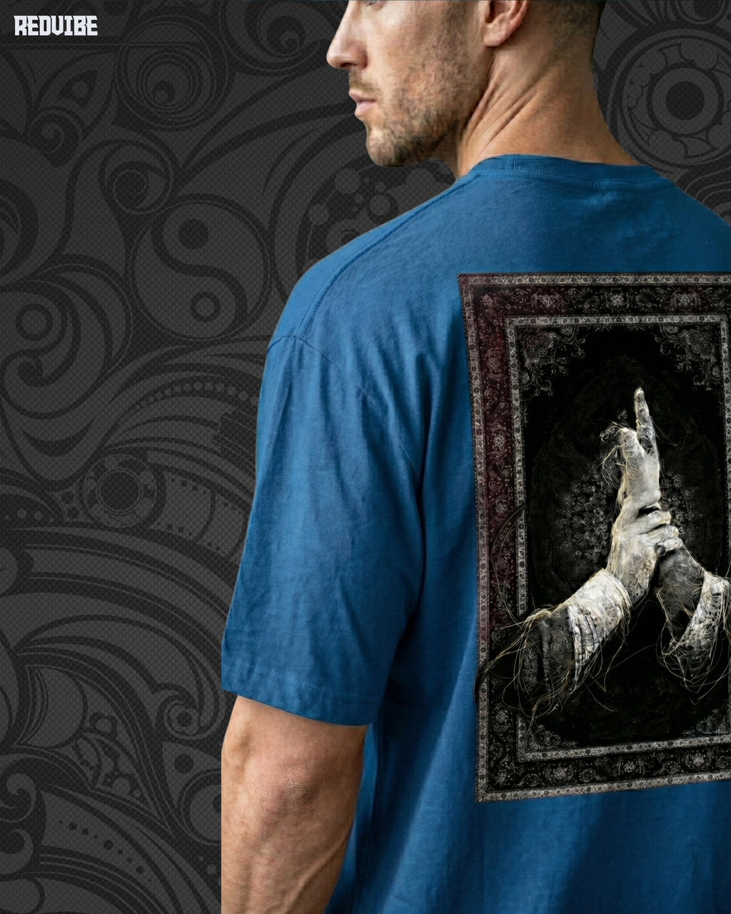 Islamic Edition Oversized sky blue Tee